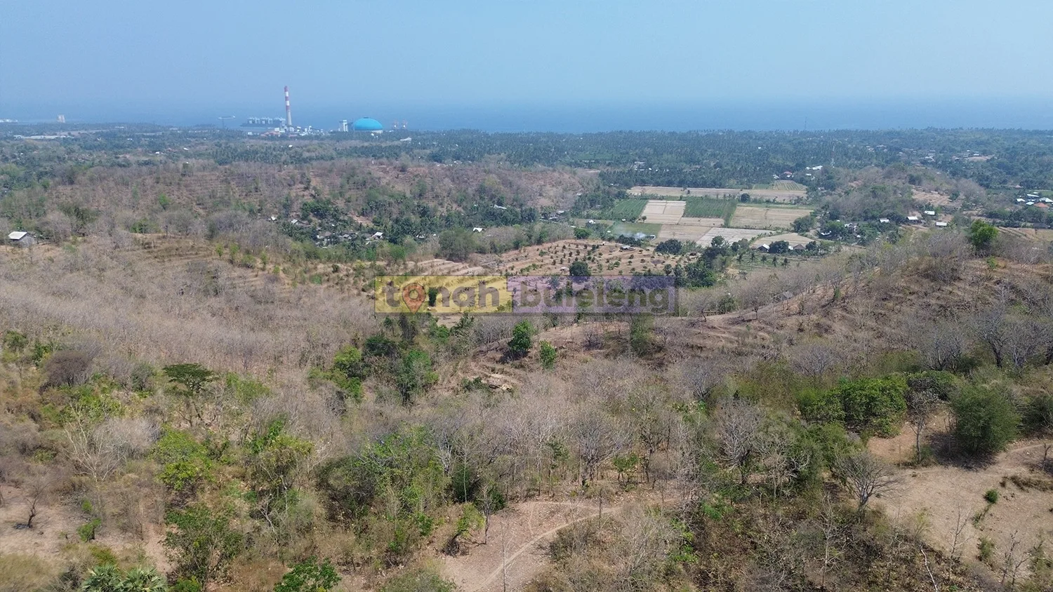 Tanah Buleleng - 5 Hektare Tanah View laut dan Bukit di Buleleng - gambar 1